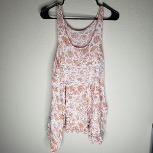 Free People Intimately Voile Pink Paisley Slip Dress
